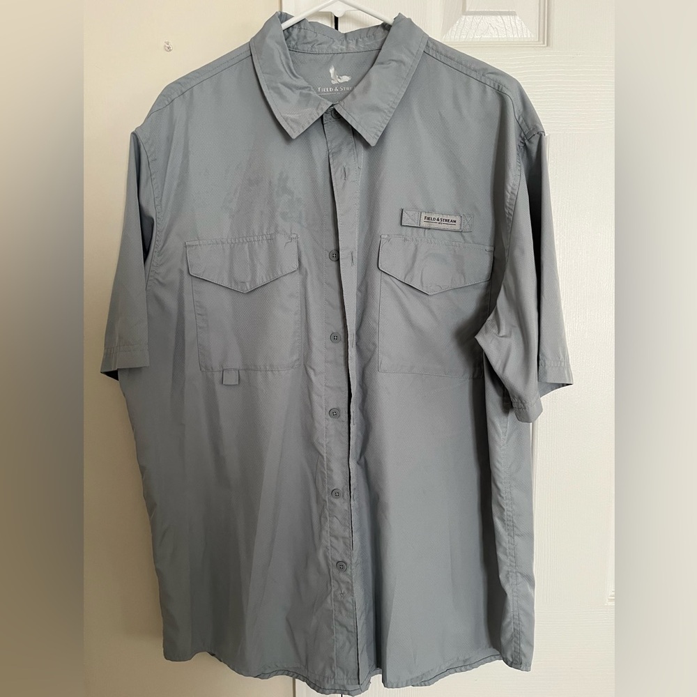 Field & Stream Blue/Gray Fishing Shirt